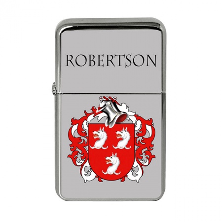 Robertson (Scotland) Coat of Arms Flip Top Lighter