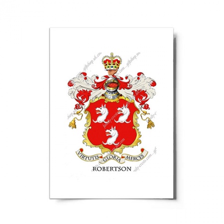Robertson (Scotland) Coat of Arms Print