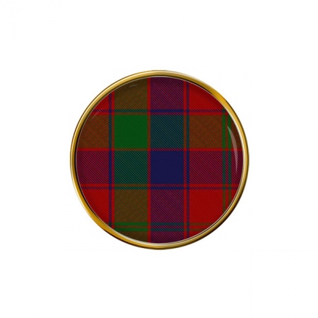 Robertson Scottish Tartan Pin Badge