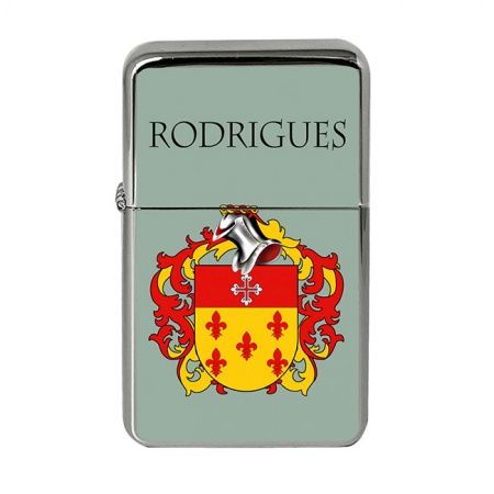 Rodrigues (Portugal) Coat of Arms Flip Top Lighter