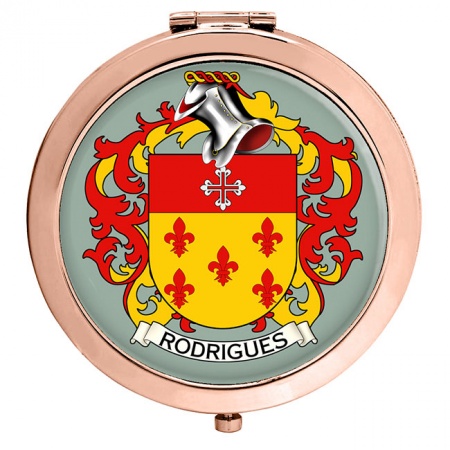 Rodrigues (Portugal) Coat of Arms Compact Mirror