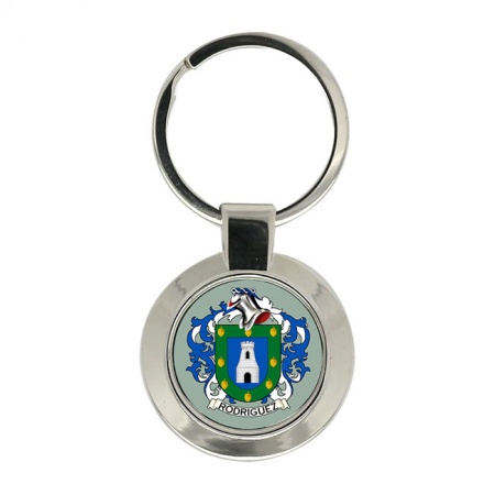 Rodriguez (Spain) Coat of Arms Key Ring