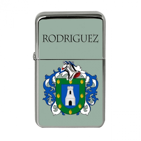 Rodriguez (Spain) Coat of Arms Flip Top Lighter