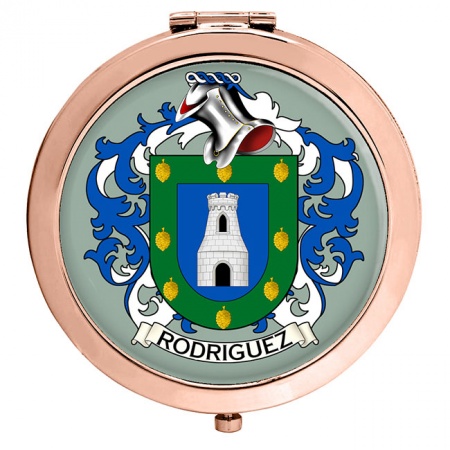 Rodriguez (Spain) Coat of Arms Compact Mirror