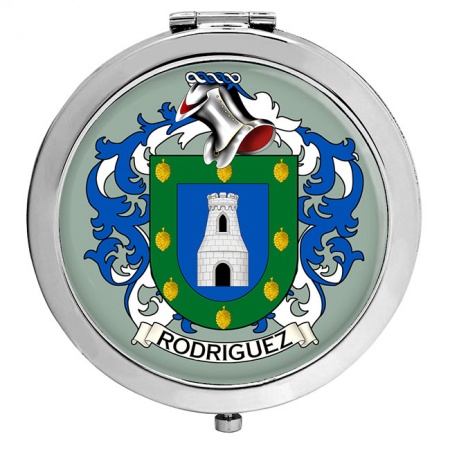 Rodriguez (Spain) Coat of Arms Compact Mirror