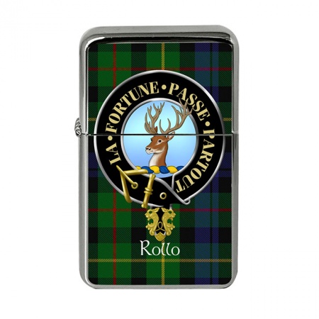 Rollo Scottish Clan Crest Flip Top Lighter