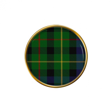 Rollo Scottish Tartan Pin Badge
