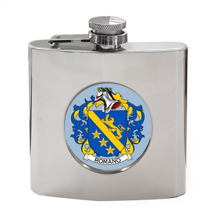 Romano (Italy) Coat of Arms Hip Flask