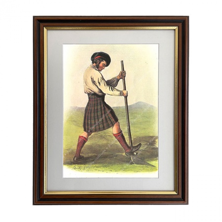 Rose Scottish Clansman Print