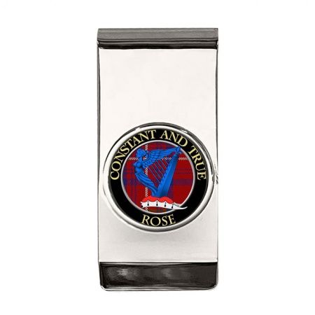 Rose Scottish Clan Crest Money Clip