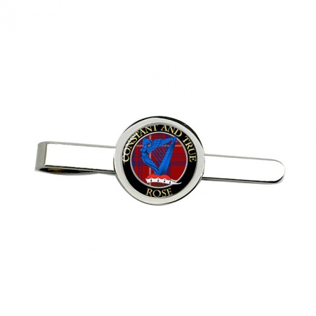 Rose Scottish Clan Crest Tie Clip