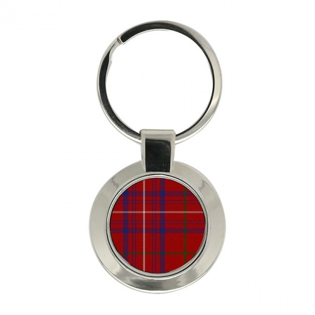 Rose Scottish Tartan Key Ring