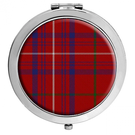 Rose Scottish Tartan Compact Mirror