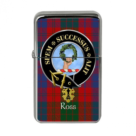 Ross Scottish Clan Crest Flip Top Lighter