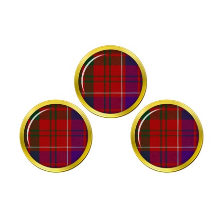 Ross Scottish Tartan Golf Ball Markers