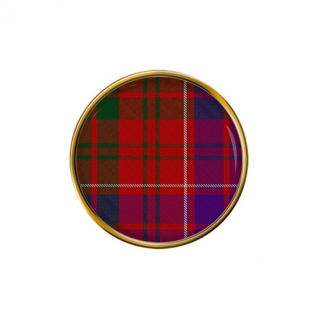 Ross Scottish Tartan Pin Badge