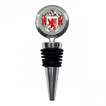 Rossi (Italy) Coat of Arms Bottle Stopper