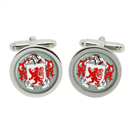 Rossi (Italy) Coat of Arms Cufflinks