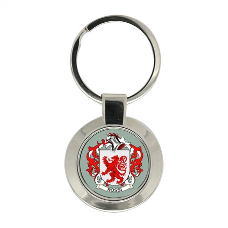 Rossi (Italy) Coat of Arms Key Ring