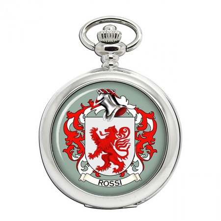 Rossi (Italy) Coat of Arms Pocket Watch