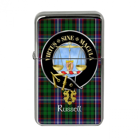 Russell Scottish Clan Crest Flip Top Lighter