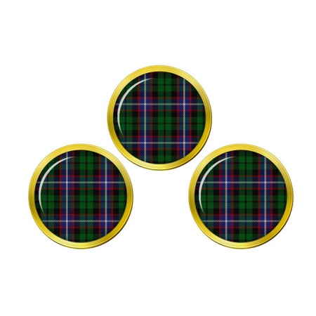 Russell Scottish Tartan Golf Ball Markers