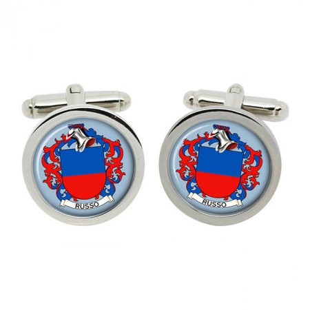 Russo (Italy) Coat of Arms Cufflinks