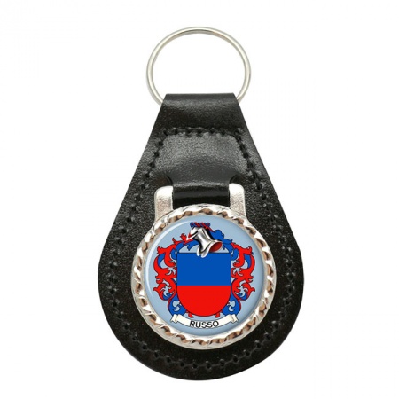 Russo (Italy) Coat of Arms Key Fob