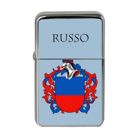 Russo (Italy) Coat of Arms Flip Top Lighter
