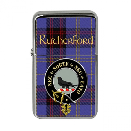 Rutherford Scottish Clan Crest Flip Top Lighter
