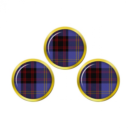 Rutherford Scottish Tartan Golf Ball Markers