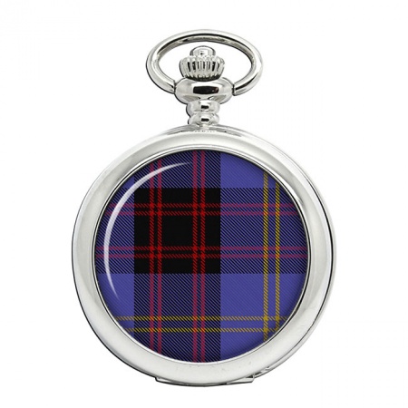 Rutherford Scottish Tartan Pocket Watch