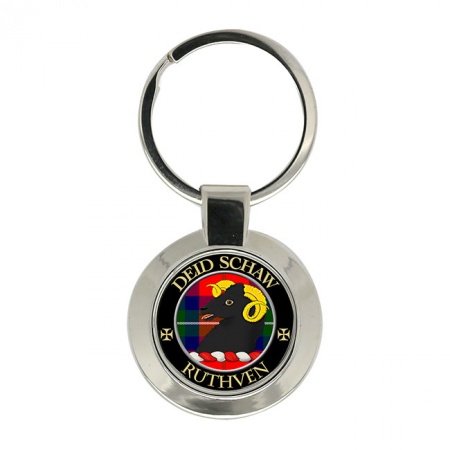 Ruthven Scottish Clan Crest Key Ring