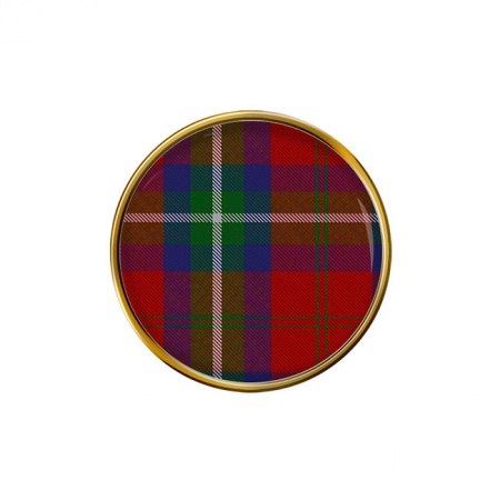 Ruthven Scottish Tartan Pin Badge