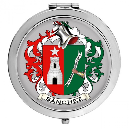 Sanchez (Spain) Coat of Arms Compact Mirror