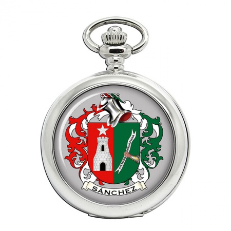 Sanchez (Spain) Coat of Arms Pocket Watch