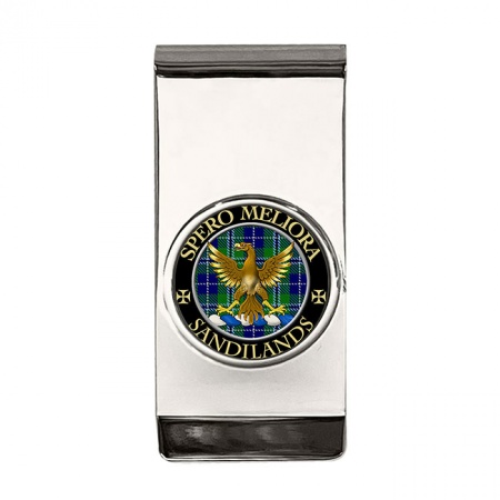 Sandilands Scottish Clan Crest Money Clip