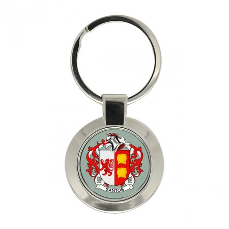 Santos (Portugal) Coat of Arms Key Ring