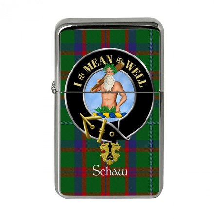 Schaw Scottish Clan Crest Flip Top Lighter