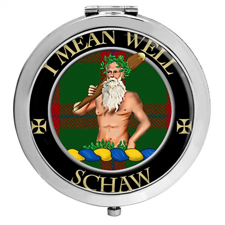 Schaw Scottish Clan Crest Compact Mirror