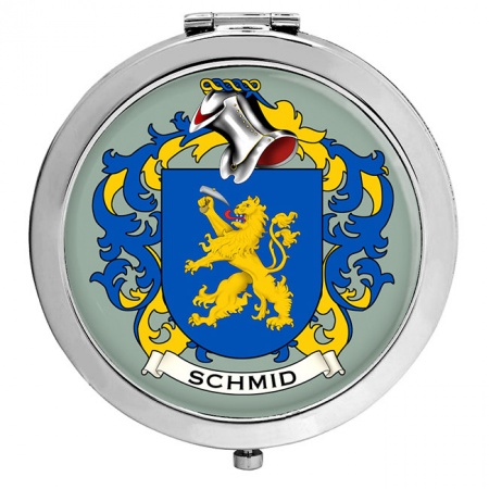 Schmid (Swiss) Coat of Arms Compact Mirror