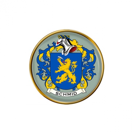 Schmid (Swiss) Coat of Arms Pin Badge