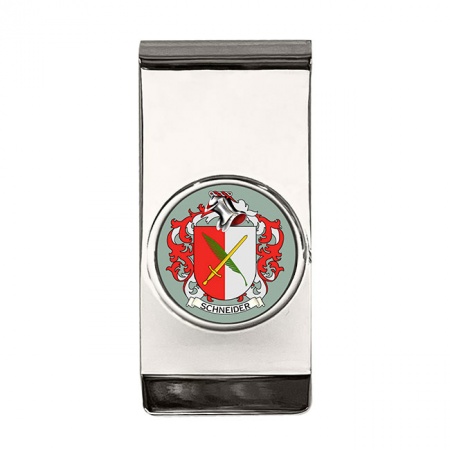 Schneider (Germany) Coat of Arms Money Clip