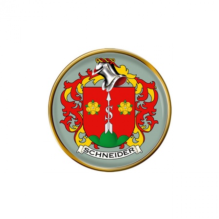 Schneider (Swiss) Coat of Arms Pin Badge