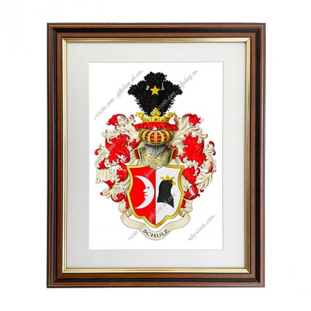 Schulz (Germany) Coat of Arms Framed Print
