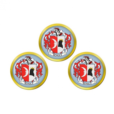 Schulz (Germany) Coat of Arms Golf Ball Markers