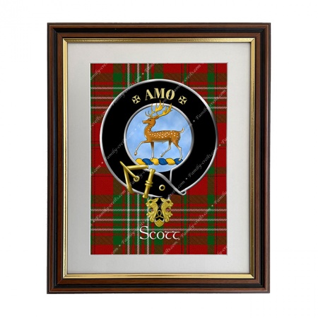 Scott Scottish Clan Crest Framed Print