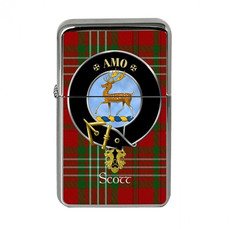Scott Scottish Clan Crest Flip Top Lighter