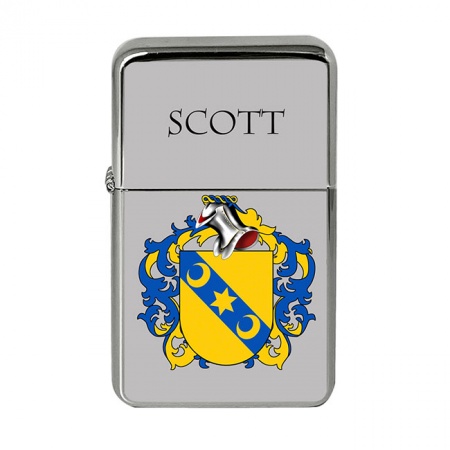 Scott (Scotland) Coat of Arms Flip Top Lighter