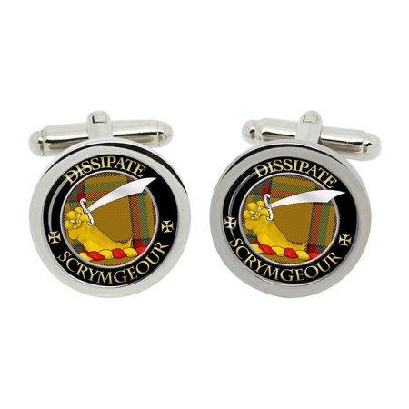 Scrymgeour Scottish Clan Crest Cufflinks